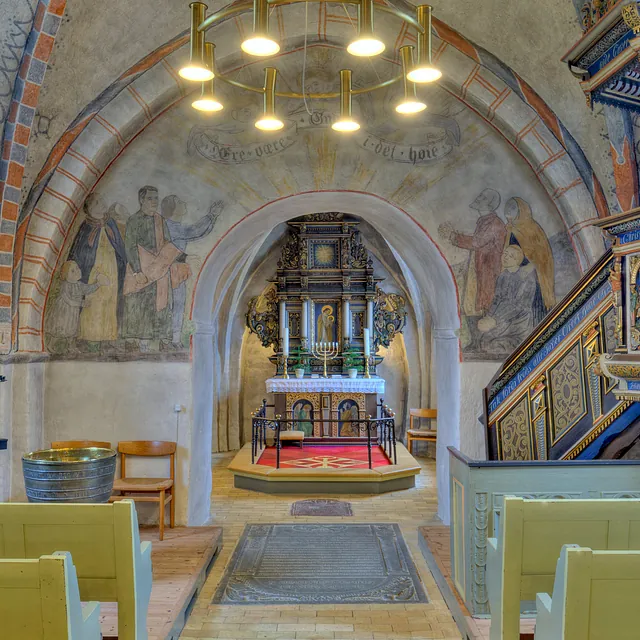 Osted Kirke kirkeskib