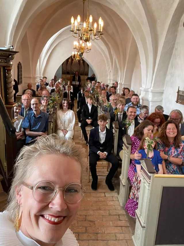Konfirmander i Rorup Kirke 2025