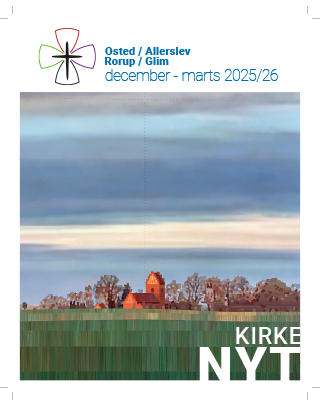 Kirkenyt forside af Allan Otte december 25-marts 26